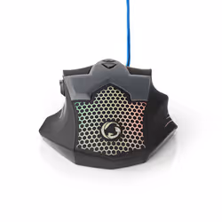 Nedis GMWD200BK souris Droitier Optique 2400 DPI