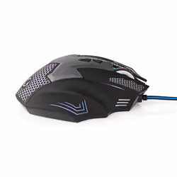 Nedis GMWD200BK souris Droitier Optique 2400 DPI
