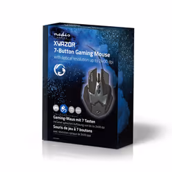 Nedis GMWD200BK souris Droitier Optique 2400 DPI - Vue supplémentaire 7
