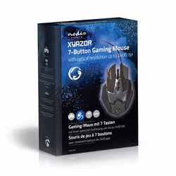 Nedis GMWD200BK souris Droitier Optique 2400 DPI - Vue supplémentaire 8