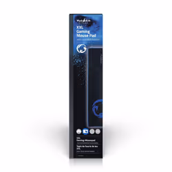 Nedis GMPD300BK tapis de souris Tapis de souris de jeu Noir, Bleu