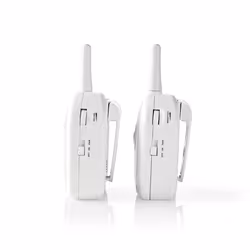 Nedis BAMO111AUWT babyphone Blanc, Gris