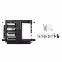 Nedis TVWM6550BK support pour téléviseur 2,03 m (80") Noir - Vue supplémentaire 7