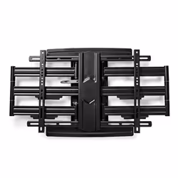 Nedis TVWM6551BK support d'écran plat pour bureau 2,03 m (80") Noir Mur