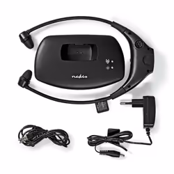 Nedis HPRF010BK &sans fil Sous le menton TV Noir - Vue supplémentaire 12