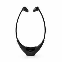 Nedis HPRF010BK &sans fil Sous le menton TV Noir