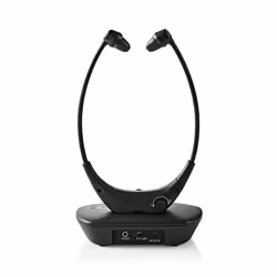 Nedis HPRF010BK &sans fil Sous le menton TV Noir