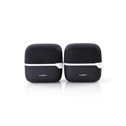Nedis SPBT1000WT2 haut-parleur Noir, Blanc