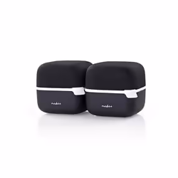 Nedis SPBT1000WT2 haut-parleur Noir, Blanc