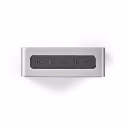 Nedis SPBT1002GY enceinte portable Enceinte portable stéréo Gris 15 W