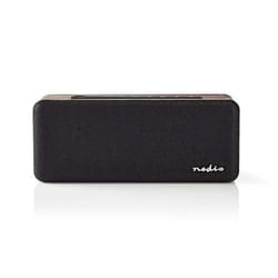 Nedis SPBT34100BN enceinte portable Noir, Marron 10 W
