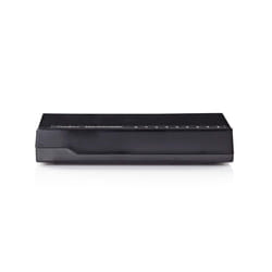Nedis NSWH8P100BK commutateur réseau Géré Gigabit Ethernet (10/100/1000) Noir