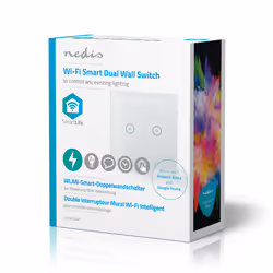 Nedis WIFIWS20WT contrôleur d'éclairage domestique intelligent Sans fil Blanc