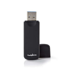 Nedis CRDRU3100BK lecteur de carte mémoire Noir