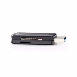 Nedis CRDRU3100BK lecteur de carte mémoire Noir