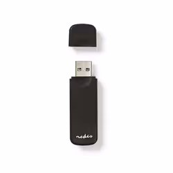 Nedis CRDRU3100BK lecteur de carte mémoire Noir - Vue supplémentaire 4