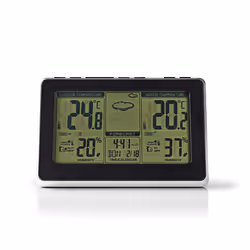 Nedis WEST400BK, Noir, Argent
