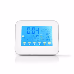 Nedis WEST401WT, Blanc, Argent