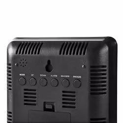 Nedis WEST403BK station météo numérique Noir AC/Batterie Wifi - Vue supplémentaire 8