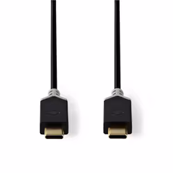 Nedis CCBW64700AT20 câble USB 2 m USB 3.2 Gen 1 (3.1 Gen 1) USB C Noir