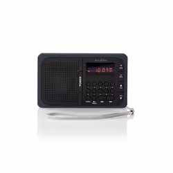 Nedis RDFM2100GY, Noir, Gris