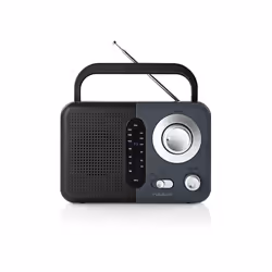 Nedis RDFM1300GY Radio portable Noir, Gris - Vue supplémentaire 2