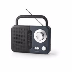 Nedis RDFM1300GY Radio portable Noir, Gris - Vue supplémentaire 5