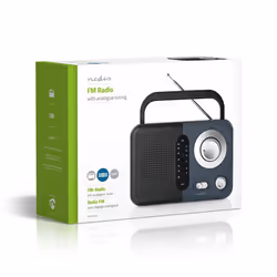 Nedis RDFM1300GY Radio portable Noir, Gris - Vue supplémentaire 7