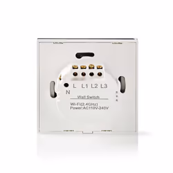 Nedis WIFIWC10WT émetteur de maison intelligente Avec fil &sans fil Mural WWAN