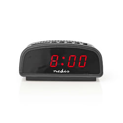 Nedis CLDK008BK Horloge murale et de table Cercle Noir