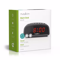 Nedis CLDK008BK Horloge murale et de table Cercle Noir - Vue supplémentaire 7