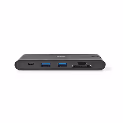 Nedis TCARFD200BK, USB 3.2 Gen 1 (3.1 Gen 1) Type-C, Noir, MicroSD (TransFlash), SD, 30 Hz, USB 3.2 Gen 1 (3.1 Gen 1) Type-C, ...