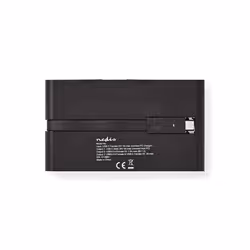 Nedis TCARFD200BK station d'accueil USB 3.2 Gen 1 (3.1 Gen 1) Type-C Noir - Vue supplémentaire 6