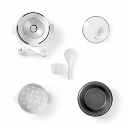 Nedis KARC06WT cuiseur à riz 0,6 L 300 W Blanc - Vue supplémentaire 10