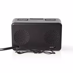 Nedis CLAR002BK réveille-matin Réveil numérique Noir