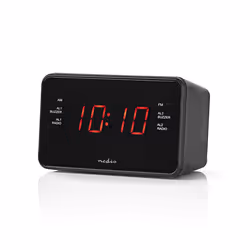 Nedis CLAR002BK réveille-matin Réveil numérique Noir - Vue supplémentaire 4