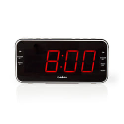 Nedis CLAR004BK réveille-matin Réveil numérique Noir