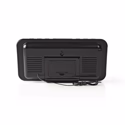 Nedis CLAR004BK réveille-matin Réveil numérique Noir