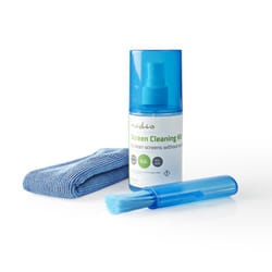 Nedis CLSN120BU kit de nettoyage pour ordinateur Mobile/smartphone, Écrans/Plastiques, Tablette PC Kit de nettoyage d'équipement électronique 200 ml