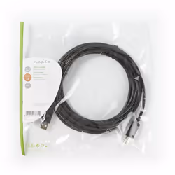 Nedis CCGP60100BK50 câble USB 5 m USB 2.0 USB A USB B Noir