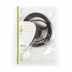 Nedis CCGP60880BK20 câble parallèle 2 m Noir