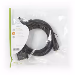 Nedis CCGP32050BK20 câble DVI 2 m DVI-I Noir - Vue supplémentaire 4