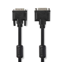 Nedis CCGP32055BK20 câble DVI Noir