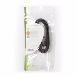 Nedis CCGP37500BK10 câble DisplayPort Noir