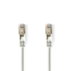 Nedis CCGP85111GY30 câble de réseau Gris 3 m Cat5e F/UTP (FTP)