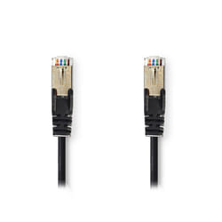 Nedis CCGP85121BK200 câble de réseau Noir 20 m Cat5e SF/UTP (S-FTP)
