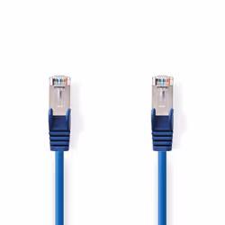 Nedis CCGP85121BU05, 0,5 m, Cat5e, SF/UTP (S-FTP), RJ-45, RJ-45