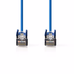 Nedis CCGP85121BU05 câble de réseau Bleu 0,5 m Cat5e SF/UTP (S-FTP)