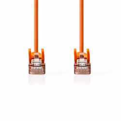Nedis CCGP85121OG75 câble de réseau Orange 7,5 m Cat5e SF/UTP (S-FTP)