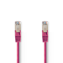 Nedis CCGP85121PK75 câble de réseau Rose 7,5 m Cat5e SF/UTP (S-FTP)